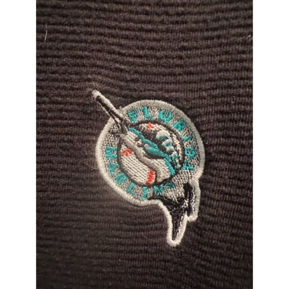 Genuine Merchandise True Fan Florida Marlins Men Black Shirt Size XL - Picture 4 of 4